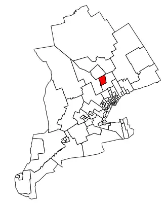 Carte de la circonscription