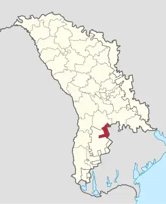 Localisation de Basarabeasca