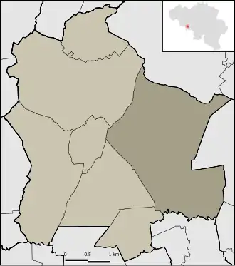 Localisation de Baudour