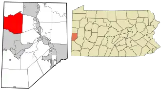 Localisation de South Beaver Township