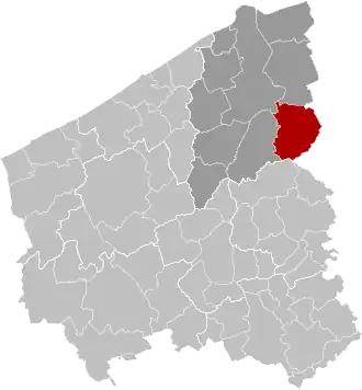 Localisation de Beernem