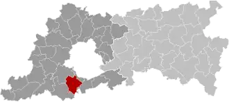 Localisation de Beersel