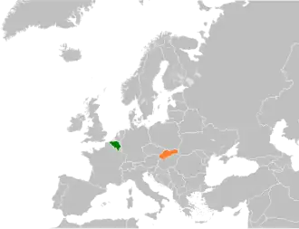Belgique et Slovaquie