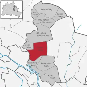 Localisation de Berlin-Lichtenberg