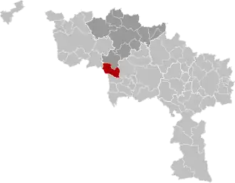 Localisation de Bernissart