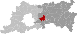 Localisation de Bertem