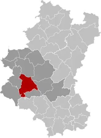 Localisation de Bertrix