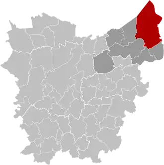 Localisation de Beveren