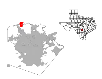 Localisation de Fair Oaks Ranch