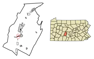 Localisation de Duncansville