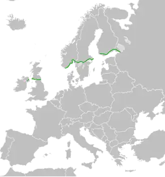 Itinéraire de la route européenne 18