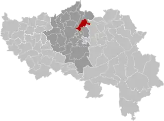 Localisation de Blegny
