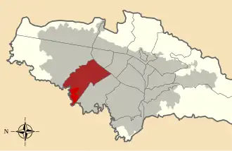 Localisation de Engativá