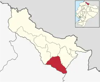 Localisation de Canton de Bolívar