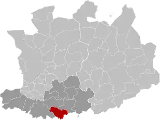 Localisation de Bonheiden