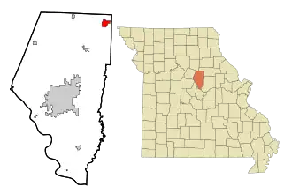 Localisation de Centralia