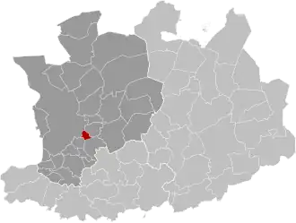 Localisation de Borsbeek