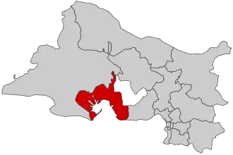 Carte de la circonscription