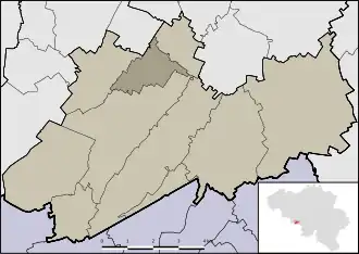 Localisation de Bougnies