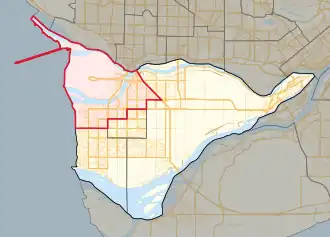 Carte de la circonscription