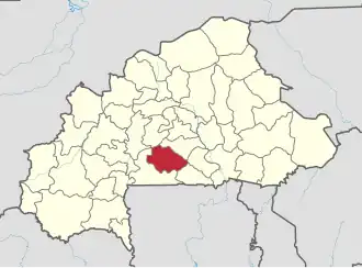 Localisation de Ziro