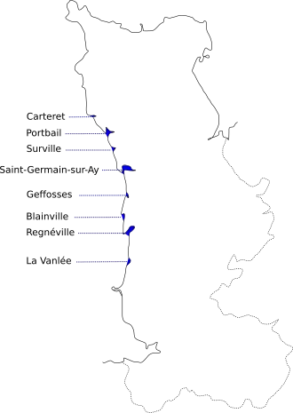 Localisation des havres.
