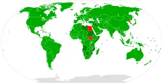Carte de l'organisation