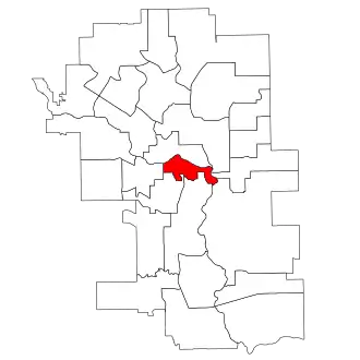 Carte de la circonscription