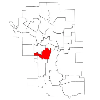 Carte de la circonscription