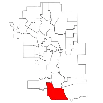 Carte de la circonscription