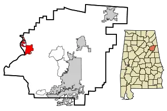 Localisation de Ohatchee