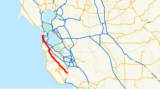 Image illustrative de l’article California State Route 35
