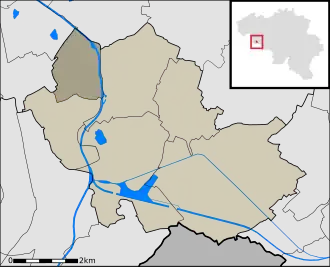 Localisation de Calonne
