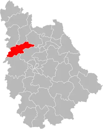 Canton de Mirebeau