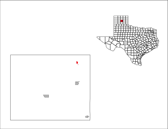 Localisation de Skellytown