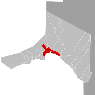Localisation de Edmundston