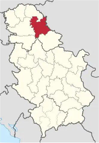 Localisation de Banat central