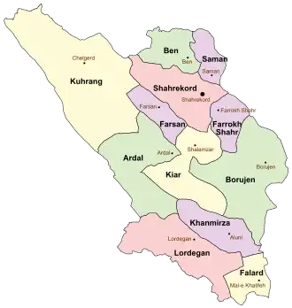 Préfecture de Kuhrang