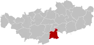 Localisation de Chastre