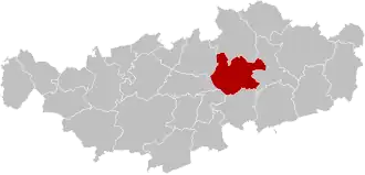 Localisation de Chaumont-Gistoux