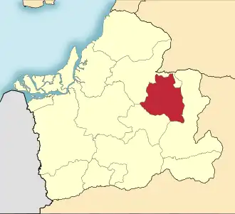 Localisation de Canton de Chilla