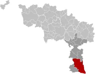 Localisation de Chimay