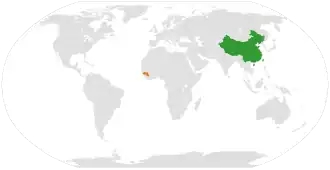 Chine et Guinée