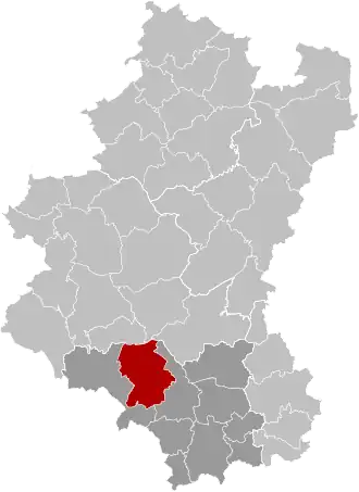 Localisation de Chiny