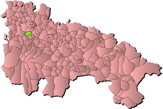Localisation de Cirueña