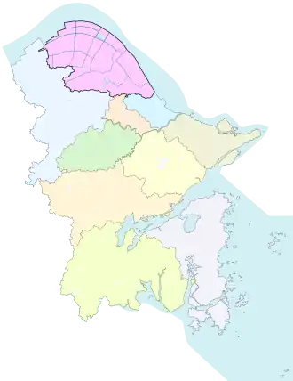 Localisation de Cixi