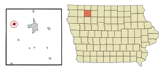 Localisation de Everly