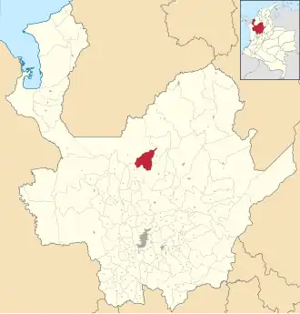 Localisation de Briceño