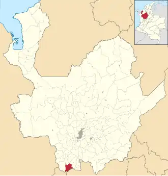Localisation de Jardín