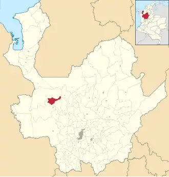 Localisation de Uramita